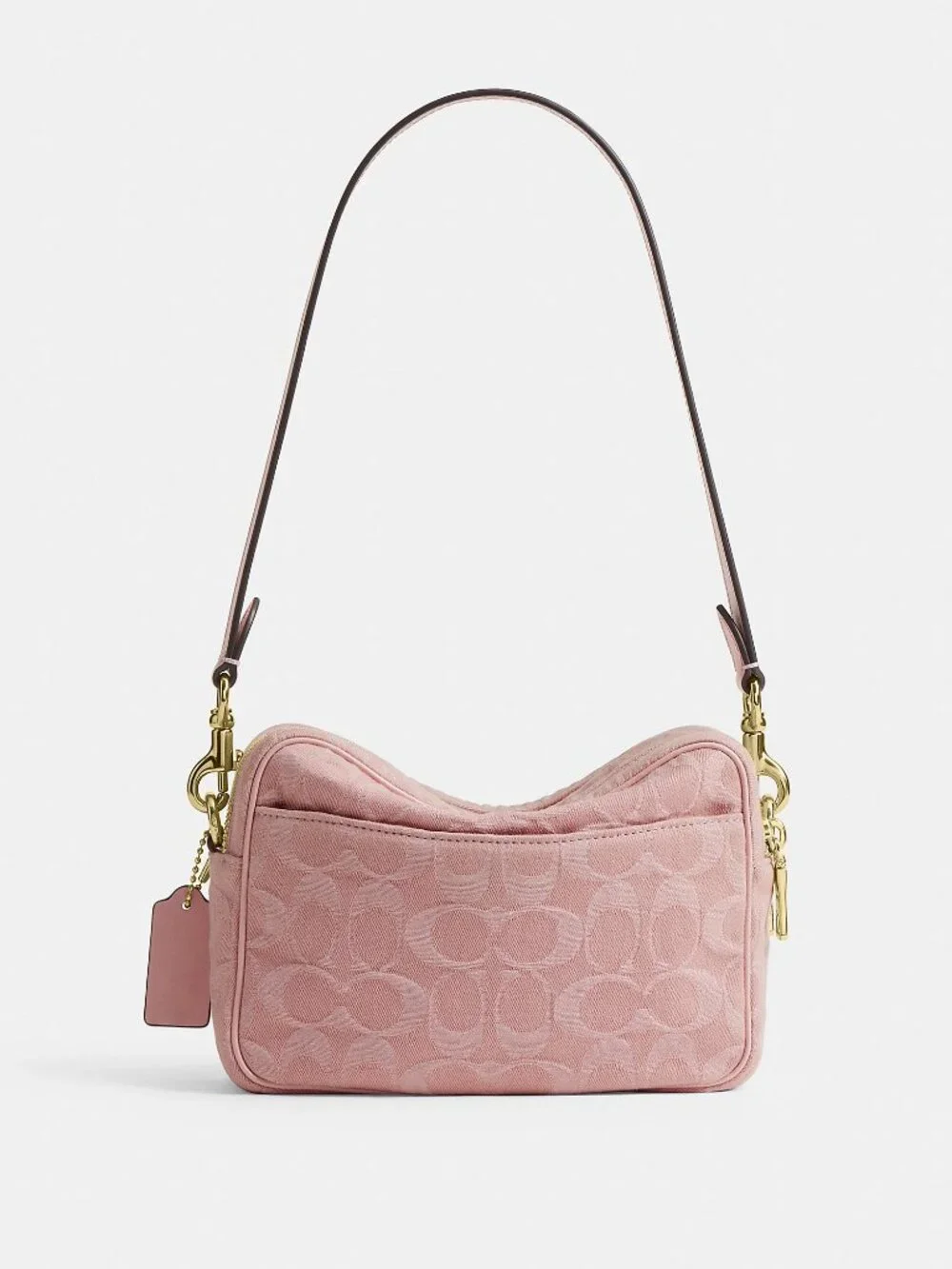 Coach Outlet Mini Carey Crossbody Bag In Signature Denim